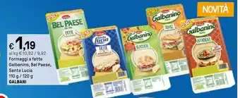 Iper La Grande Galbani Formaggi A Fette Galbanino offerta