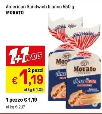 Morato American Sandwich Bianco