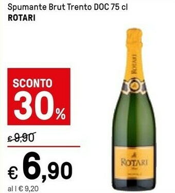 Iper La Grande Rotari Spumante Brut Trento Doc offerta