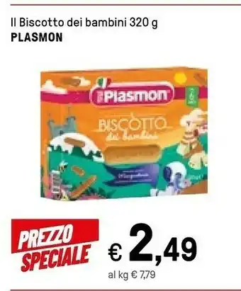 Iper La Grande Plasmon Il Biscotto Dei Bambini 320 G(ml) offerta