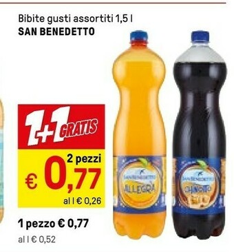 Iper La Grande San Benedetto Chinotto 1500 G(ml) offerta