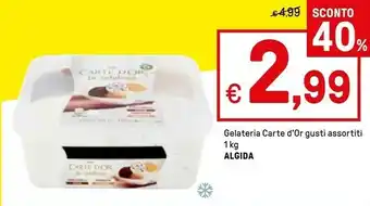 Iper La Grande Algida Carte d'Or offerta