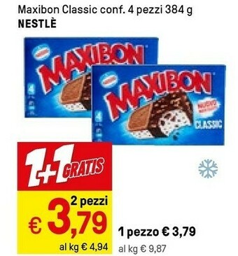 Iper La Grande Nestle Maxibon Classic offerta