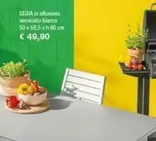 Iper La Grande Desia In Alluminio Vernicato Bianco offerta