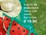 Iper La Grande Plaid Pic Nic + Borsa Frutta offerta