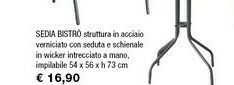 Iper La Grande Sedia Bistro offerta