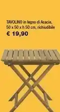 Iper La Grande Tacolino In Legno Di Acacia offerta