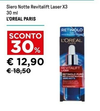 Iper La Grande L'Oreal Crema viso offerta