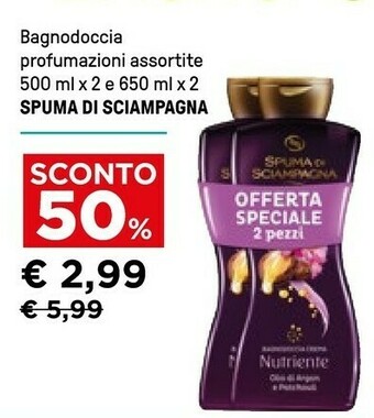 Iper La Grande Spuma di Sciampagna Bagnoschiuma offerta