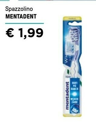 Iper La Grande Mentadent Spazzolino da denti offerta