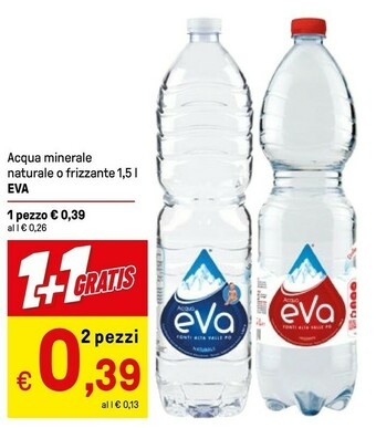 Iper La Grande Eva - Acqua Minerale Naturale 1500 G(ml) offerta