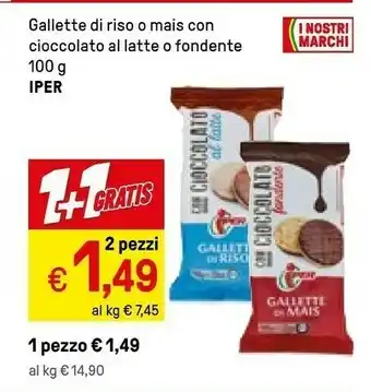 Iper La Grande Iper Gallete Di Riso offerta