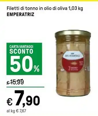 Iper La Grande Emperatriz Filetti Di Tonno In Olio Di Oliva offerta