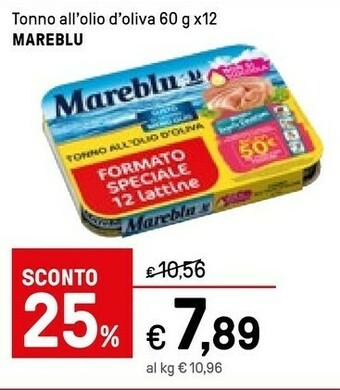Iper La Grande Mareblu Tonno All'Olio D'Oliva offerta