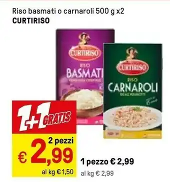 Iper La Grande Curtiriso Basmati 1000 G(ml) offerta