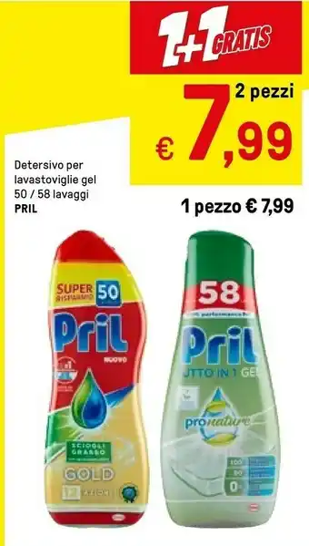 Iper La Grande Pril Detersivo Lavastoviglie offerta