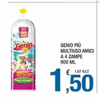 Splendidi e Splendenti Genio Più Multiuso Amici A 4 Zampe 900ml offerta