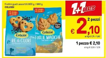 Iper La Grande Colussi Foglie Magiche Con Farina Integrale E Cereali 600 G(ml) offerta