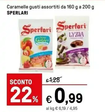 Iper La Grande Sperlari Caramelle Erbe Alpine 200 G(ml) offerta