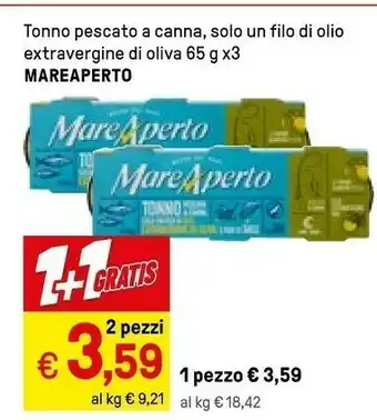 Iper La Grande Mare Aperto Tonno Pescato A Canna offerta