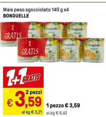 Iper La Grande Bonduelle Mais offerta