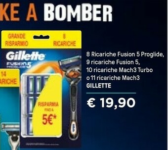 Iper La Grande Gillette Rasoio offerta