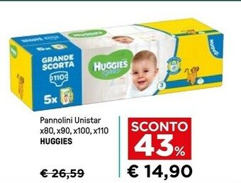 Iper La Grande Huggies Pannolini offerta