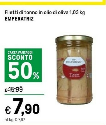 Iper La Grande Emperatriz Filetti Di Tonno In Olio Di Oliva offerta