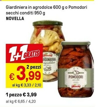 Iper La Grande Novella Giardiniera In Agrodolce offerta