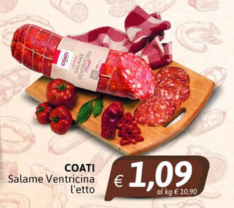 Crai Coati Salame Ventricina offerta