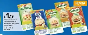 Iper La Grande Galbani Bel Paese Fette 120 G(ml) offerta