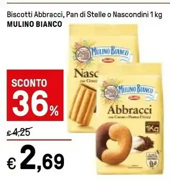 Iper La Grande Mulino Bianco Abbracci 1000 G(ml) offerta