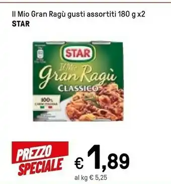Iper La Grande Star Il Mio Gran Ragù Extra Gusto offerta