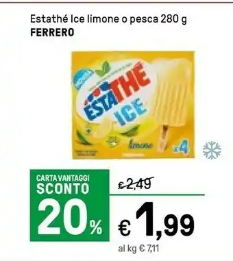 Iper La Grande Ferrero Estathè Verde Biologico offerta