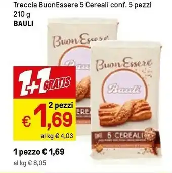 Iper La Grande Bauli Treccia Buon Essere offerta
