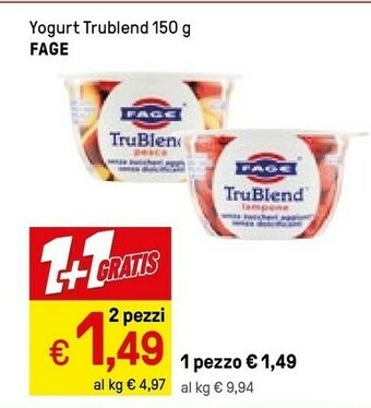 Iper La Grande Fage Yogurt Trublend 150 G offerta