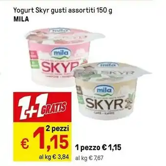 Iper La Grande Mila Yogurt Skyr offerta