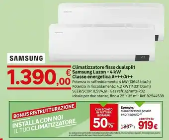 Leroy Merlin Samsung Condizionatori offerta
