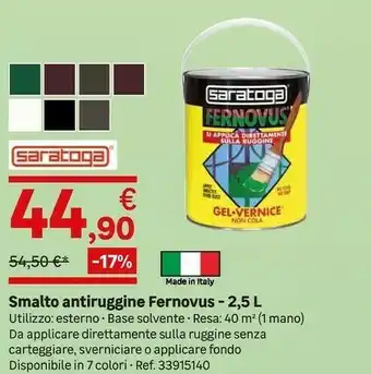 Saratoga Smalti