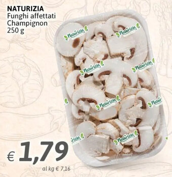Crai Naturizia Funghi affettati Champignon 250 g offerta