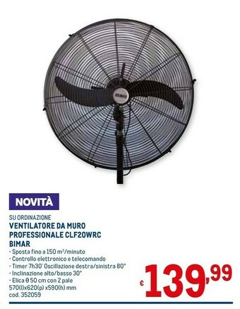 Bimar Ventilatore