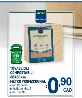 Metro Tovaglioli offerta