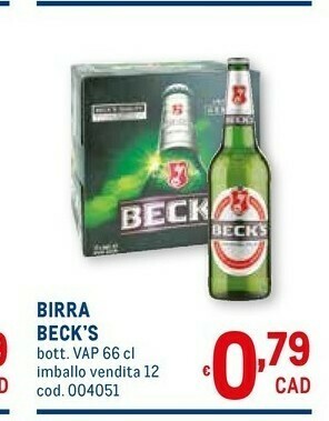 Metro Birra offerta