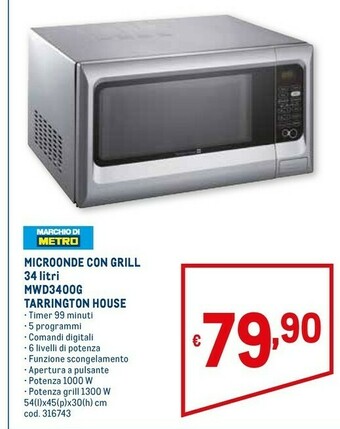 Metro Microonde offerta