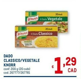 Metro Knorr Brodo offerta