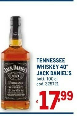 Metro Whisky offerta