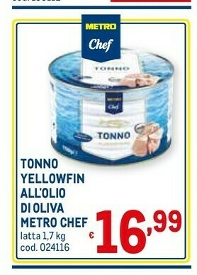 Metro Metro chef Tonno offerta