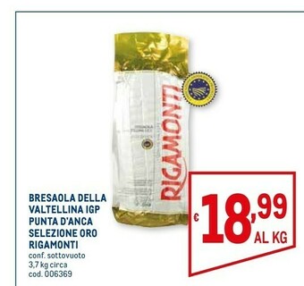Metro Valtellina Bresaola offerta