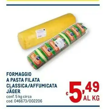 Metro Jager Formaggio offerta
