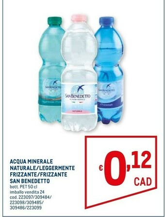 Metro San Benedetto Acqua offerta